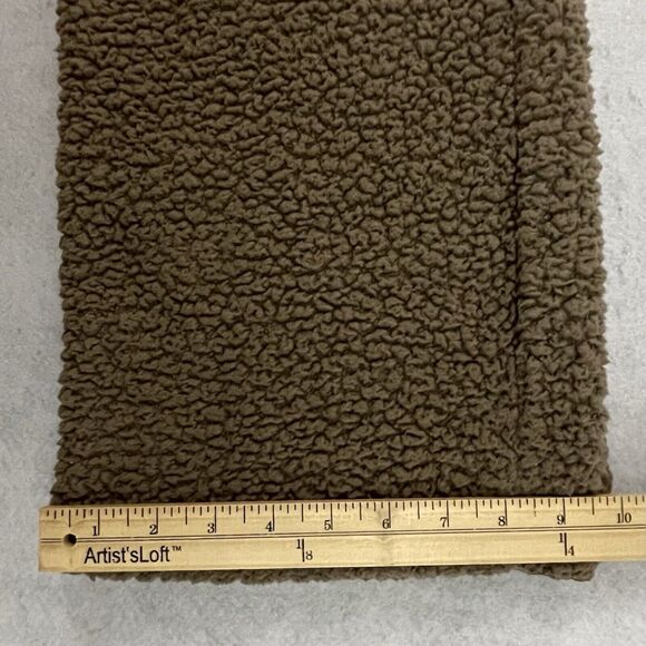 Skims Desert Teddy Track Pants Womens Small Brown Sherpa High Pile Fleece - Picture 8 of 11